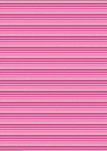 Picture of GIFT WRAPPING PLAIN STRIPES PINK